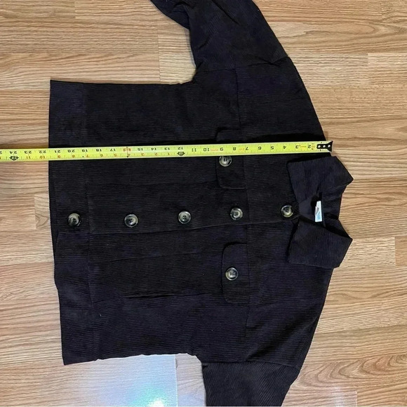 LuLaRoe Size Small S Berlin Jacket The Great Outdoor Brown Corduroy Shacket - Picture 8 of 8